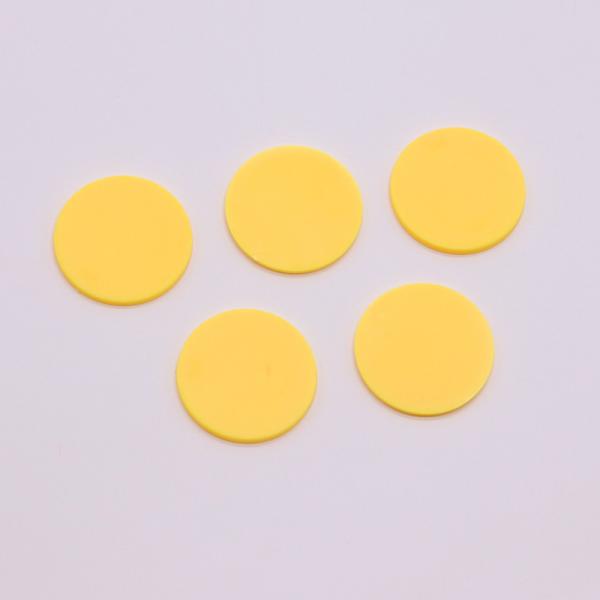 Eco-friendly Durable Embossed Plastic Chips Plastic Token Coins for Awards and Sports