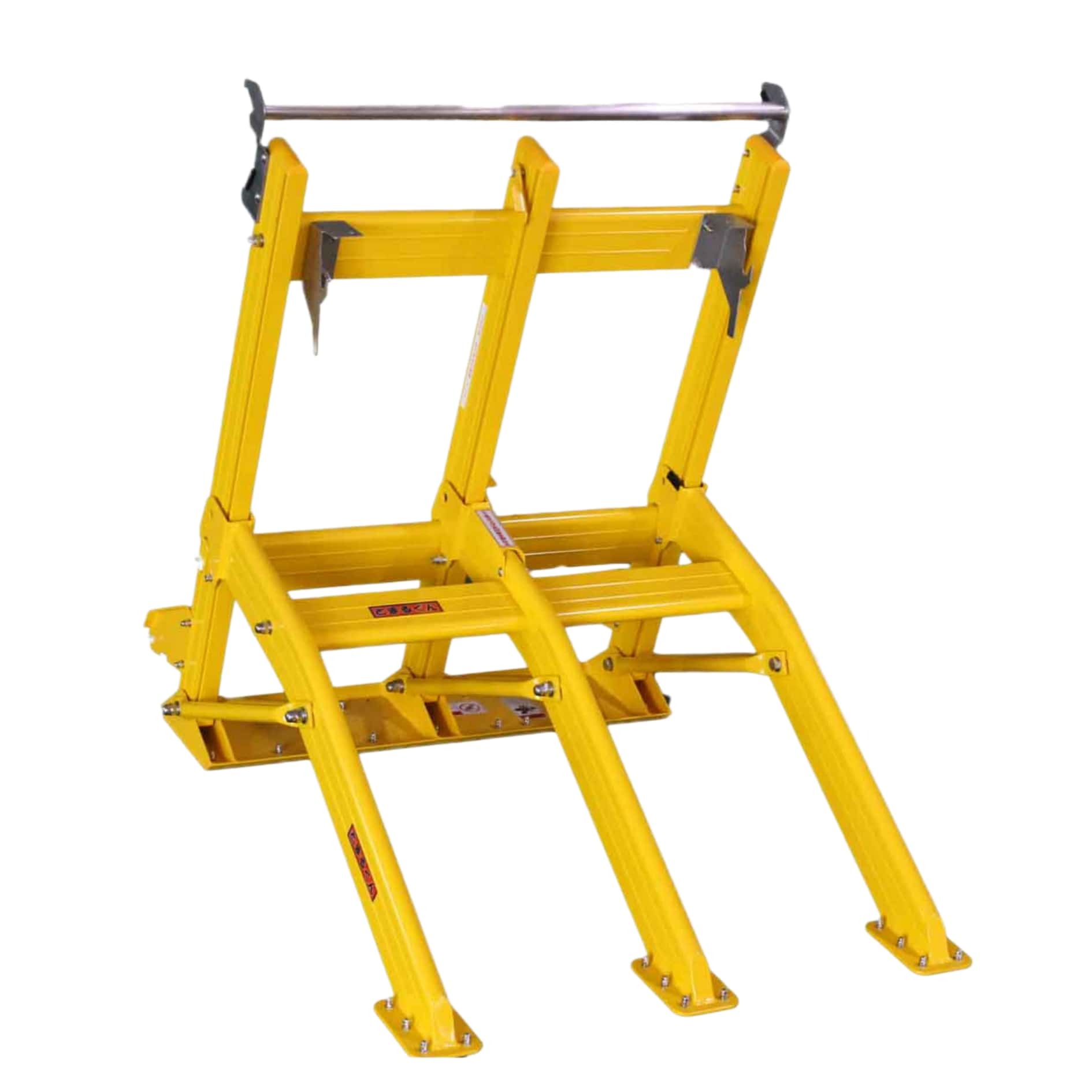 Lightweight Foldable Anti Ram Vehicle Barrier with Built-in Wheels for Quick Relocation