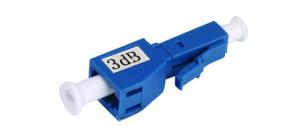 Atenuador fêmea e masculino 1-30dB de LC/UPC para o sistema de transmissão de