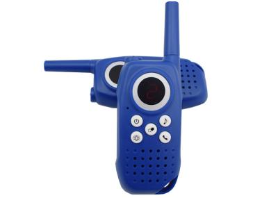 Outdoor Lovely Size Kids Walkie Talkie 3 Channels Blue Color With A Back Clip