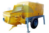 Bomba concreta diesel de estrutura compacta para o concreto que transporta 12 meses de garantia
