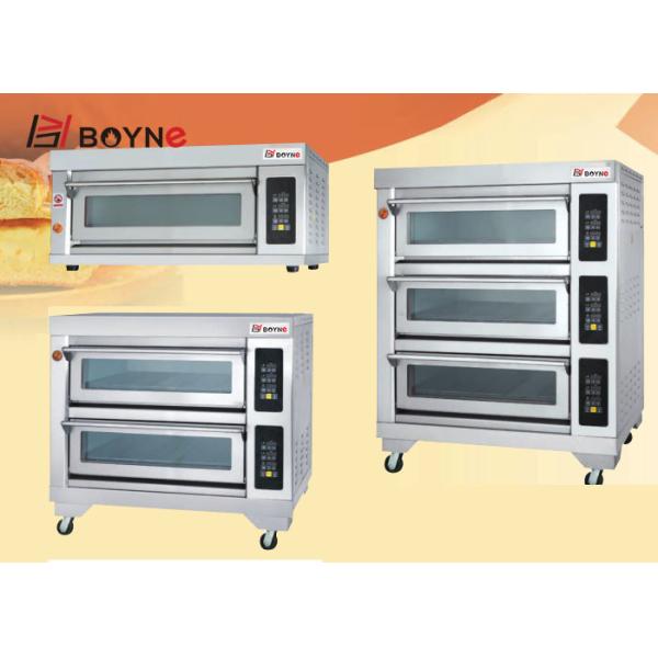 Pizza Oven Bakery One Deck Three Trays Electric Oven For Commercial Kitchen Hotel