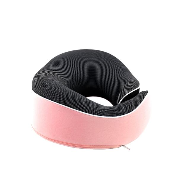 Removable and Washable Memory Foam U Shape Travel Neck Pillow for Airplane Portable