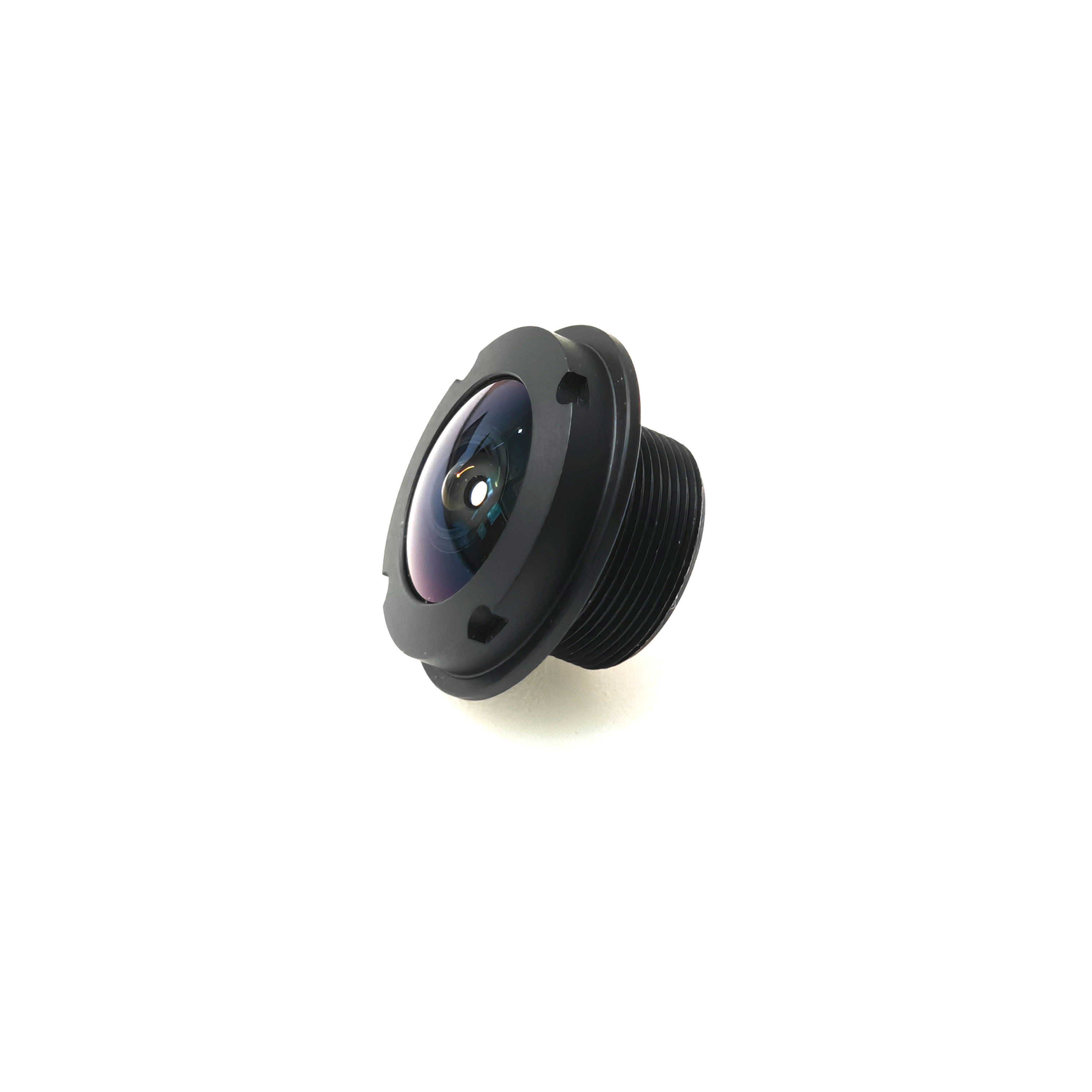 1.37mm F2.0 IP68 Waterproof M12 Super Fisheye Lens 192 Degree Ultra Large FOV 9G+IR Vehicle Reverse Backup Camera