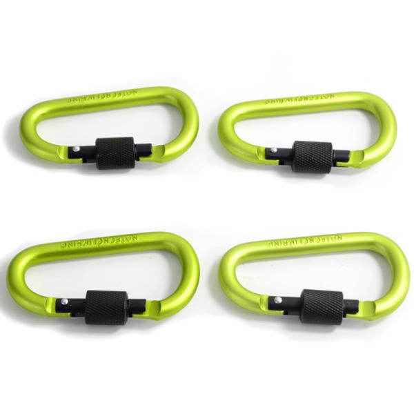 8cm Aluminum Spring Snap Hook Carabiner D Shape Clip for Package Gross Weight 0.025kg