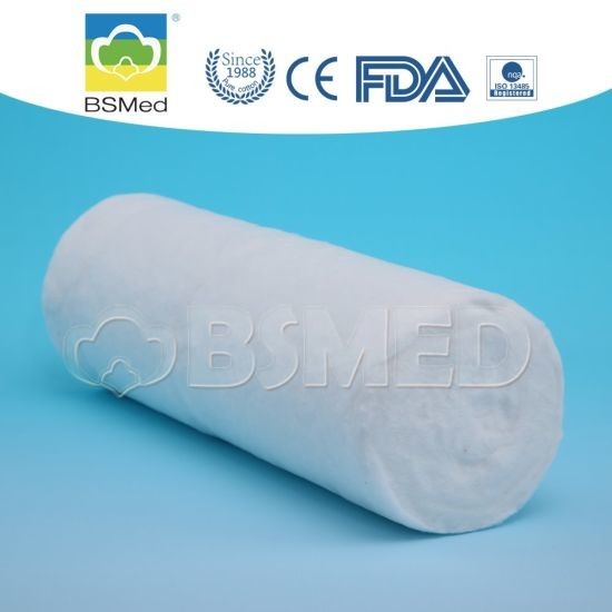 Certified Absorbent Cotton Surgical Supplies Cotton Surgical Supply Sterile Cotton Roll For Medical Requirements