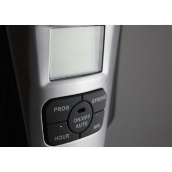 Black 1.25L Coffee Maker For Home Customer Gift PP Aluminum Glass 50-60Hz