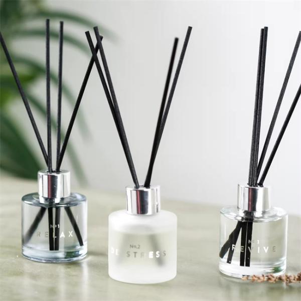 50ml X 3 Glass Bottle Reed Stick Diffuser Customized Hotel Scent Diffuser Home Fragrance Gift Box