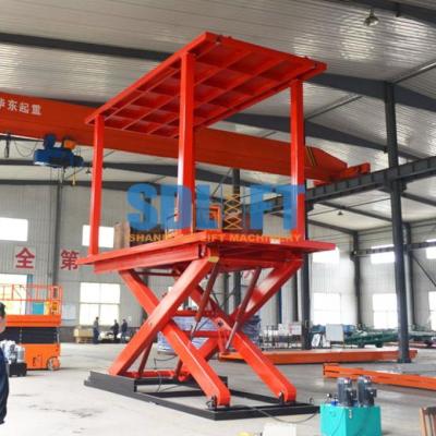 CE Certified Double Deck Scissors Car Lift for Home Garage Parking with Easy Operation