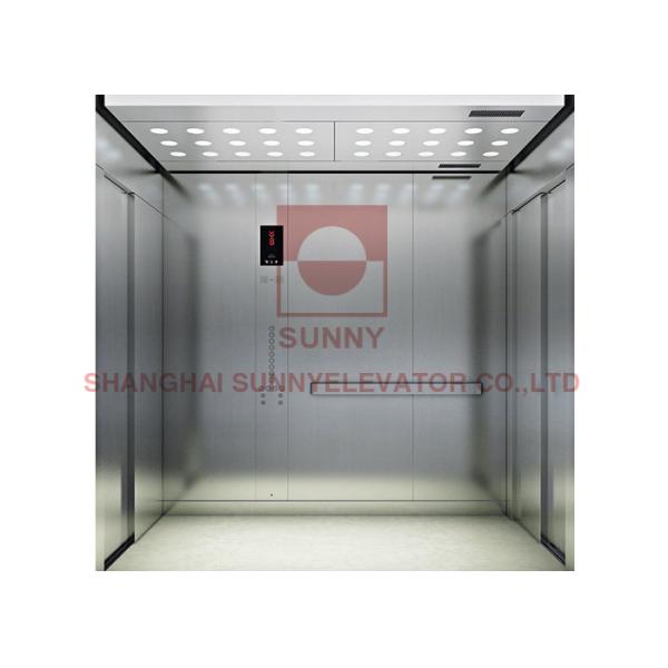 Stainless Steel Hospital Bed Elevator with 1600kg Load and 1~2.5m/s Speed for Patient Transport