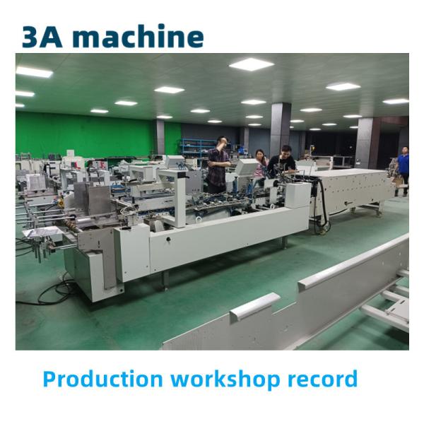 Máquina de colagem automática de embalagem de papel alumínio e papel de estanho CQT-800