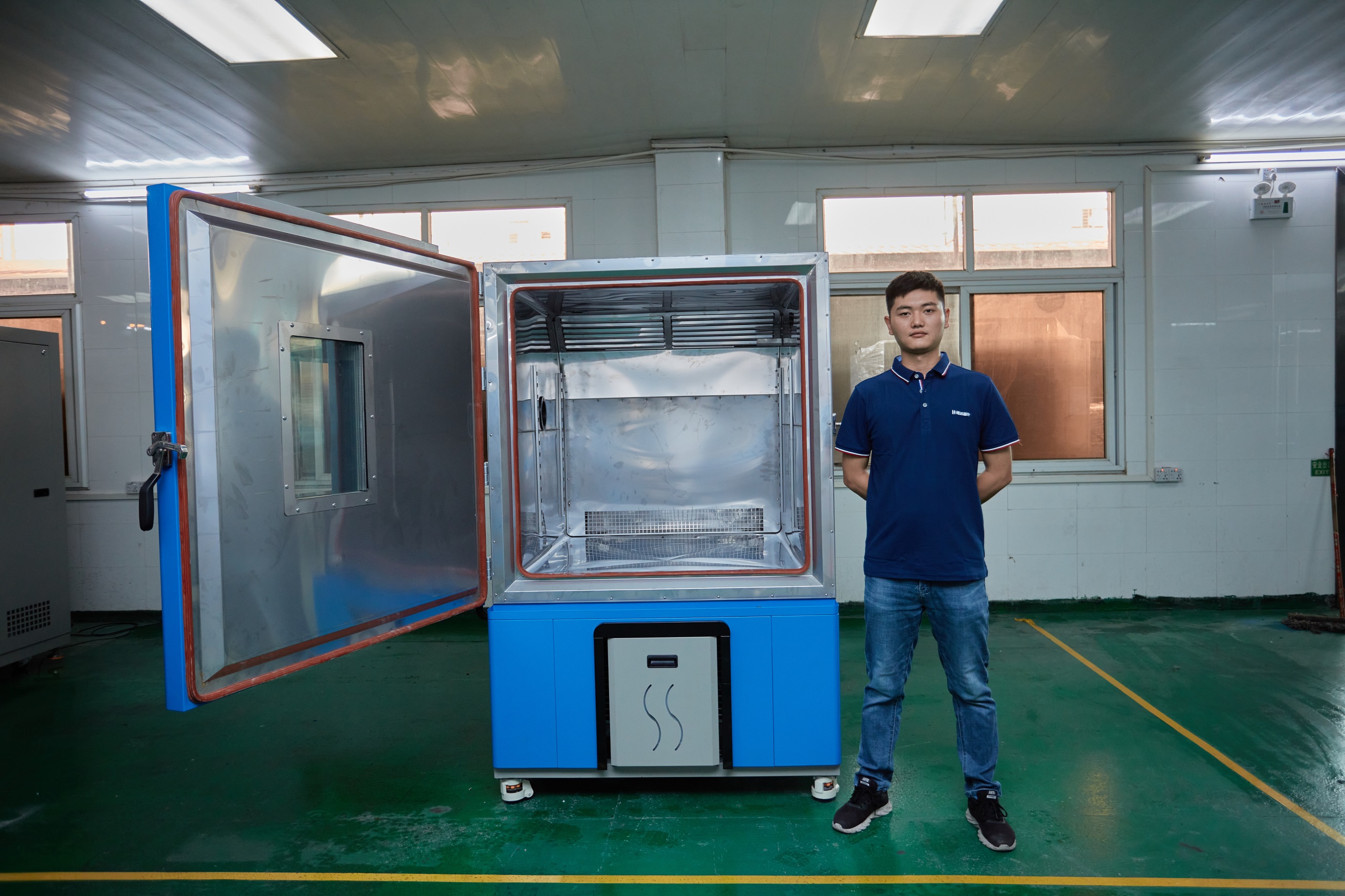 Камера 800L экологического теста Benchtop с закаленным стеклянным обзорным иллюминатором