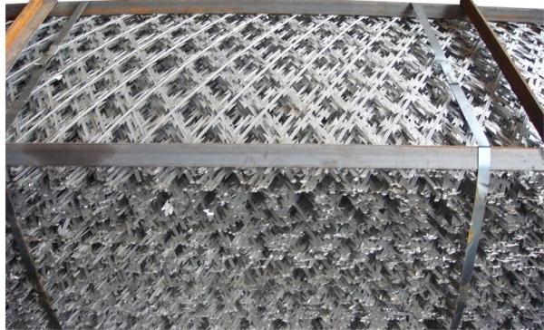 High Security Razor Wire Fence Welding Mesh 50mm*50mm