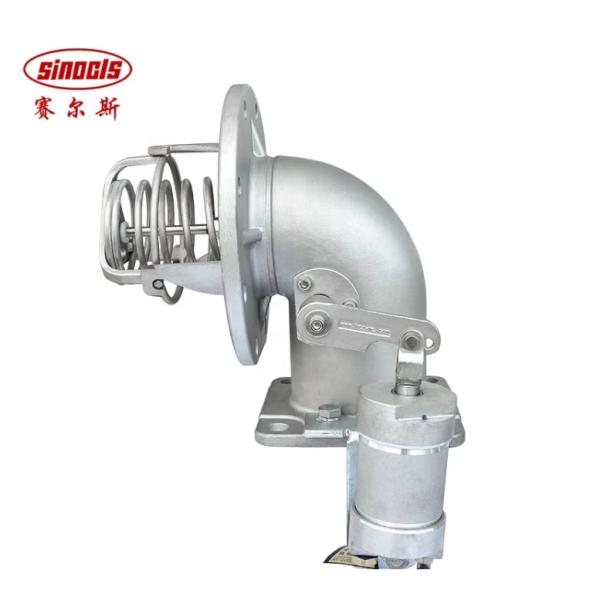 Nozzle Stainless Steel Subsea Valve for Chemical Tank Truck Opening Method Manual/Pneumatic