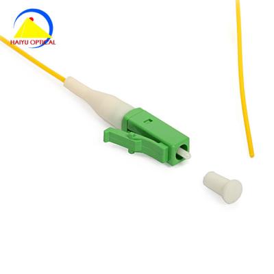 900um protegeu a trança ótica da fibra do tubo LC/APC 1550nm