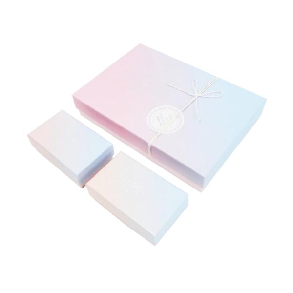 Частный маркировка ресницы свежие маски для лица градиентная бумажная упаковка коробка для личной гигиены