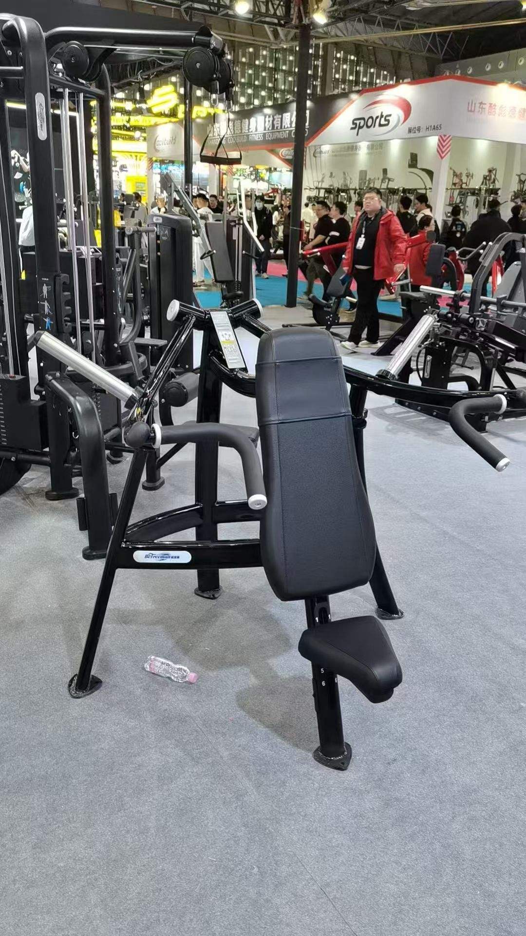 Commercial Plate Loaded Shoulder Press Machine for Shoulder Strength Training Fitness Gym Equipment