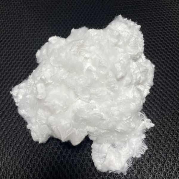 High Whiteness PET Fiber 2D×38mm Soft Stable for Textile Production Specifications can be customized