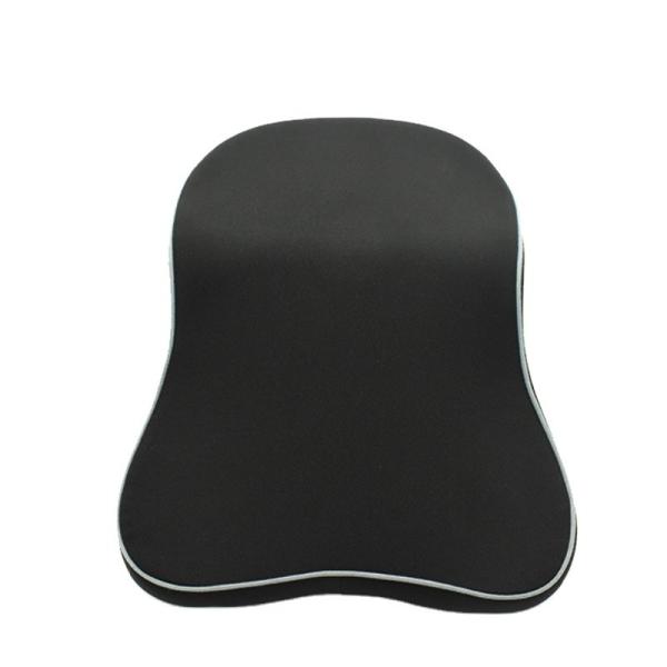 Black Custom LOGO Car Neck Support Pillow Memory Foam Ergonomic Orthopedic Neck Pillow