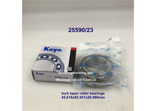 25590/23 25590/25523 auto bearings inch taper roller bearings 45.618x82.931x26.988mm