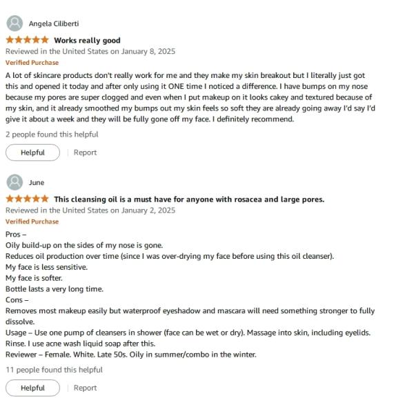 ODM Heartleaf Pore Control Moisturizing Facial Cleanser Oil For Face Makeup Blackhead Remover 6.76 Fl Oz