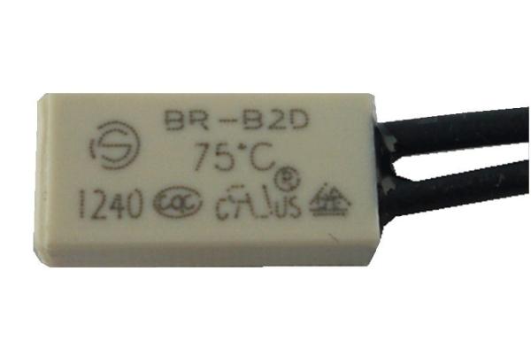 BR-B2D AC Thermal Protector For Automotive Heating Pad , Bimetallic Disc Thermostats