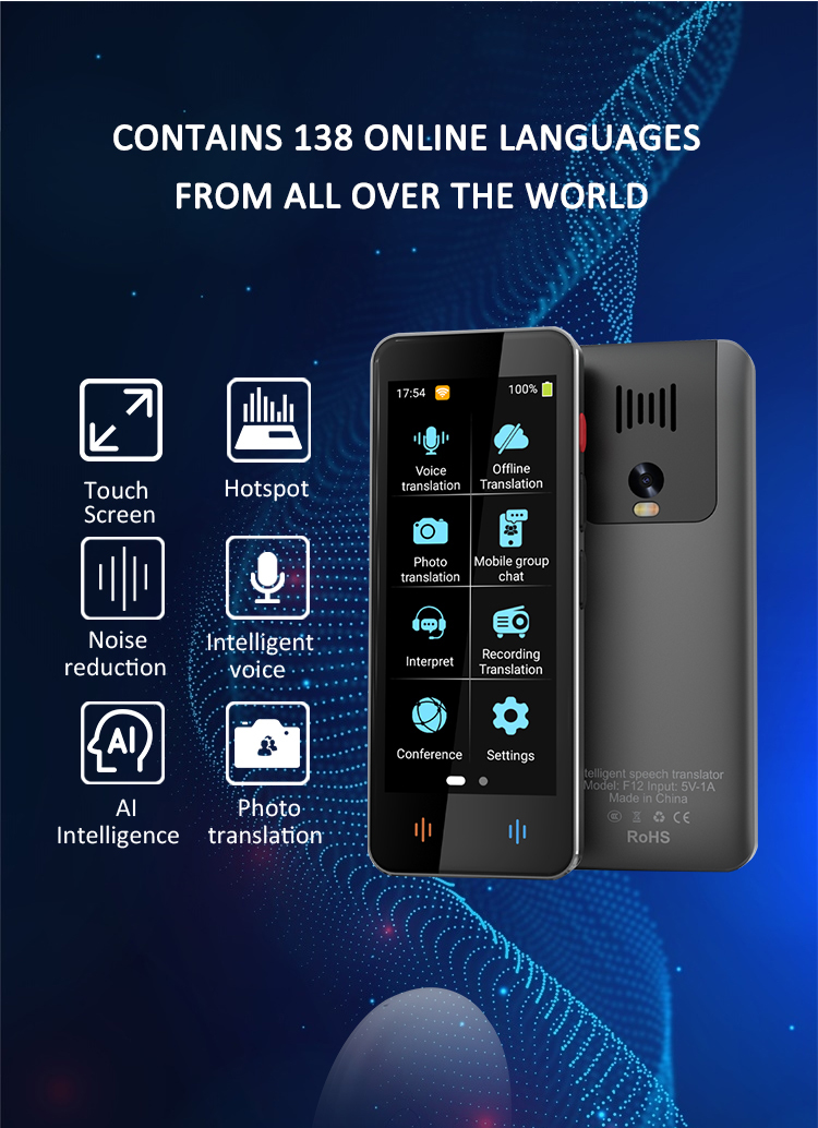 ChatGPT Smart Voice Translator 138 Languages Russian Lao Mongolian Vietnamese