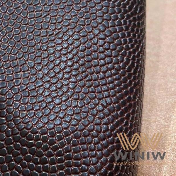 Nonwoven Basketball Faux Leather Material Strong Friction Force PU Leather Sheet