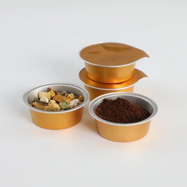 AA8011 H24 0,14MM Papier d'aluminium coloré pour l'emballage de cuisson et d'aliments cuisinés