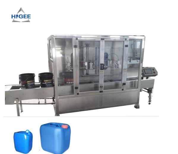 3 Phase Oil Bottling Equipment For Oil / Auto Oil Filling Machine CE Approval