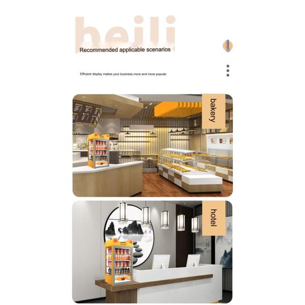 Fully Automated Food Warmer Display Cabinet with Hot Air Circulation Heating Function