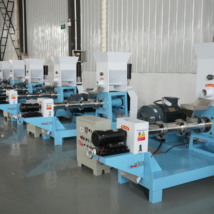 380V 50Hz Fish Feed Production Line Sinking Fish Feed Machine CE certifited