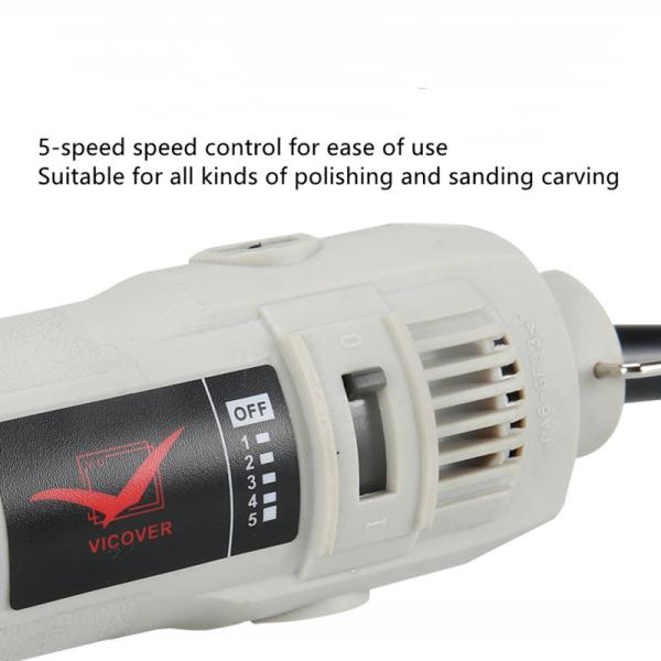 Мини-инструмент Электрический мельничный регулирование скорости Бурение и резка Микроэлектрический буровой 220В