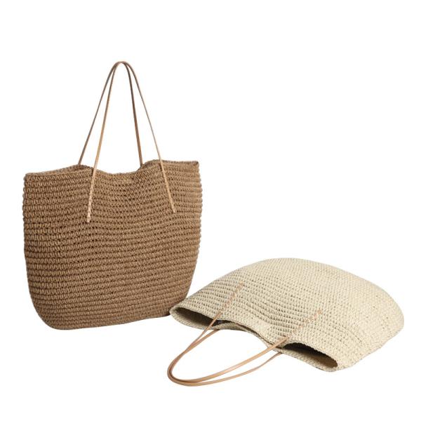 High Density INS One Shoulder Personalised Womens Bags Pure Handmade Leather Handle