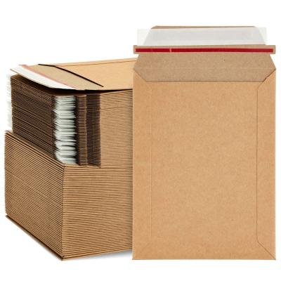 Custom Printed Cardboard Envelope Mailer Biodegradable Cardboard Shipping Envelope