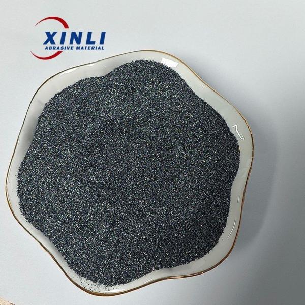 90% Purity 9.5 Mohs Black Silicon Carbide Powder For Metal And Wood Grinding