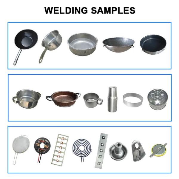 HWASHI Micro Electrics Parts Multi-point CD Battery Spot Welding Machine Sliver Contact Plate Welder Equipment