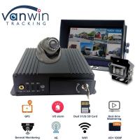 MAX 512GB Dual SD Card Storage 4CH Mobile DVR With 4G GPS 1080P Full HD SD Card Mdvr