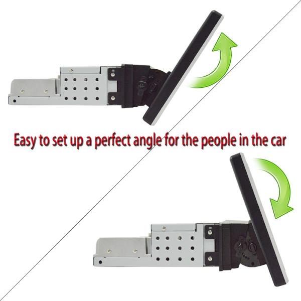 Universal One Din 10.1 Inch Android Multimedia Player Car DVD Player Rotatable 360 Degree  Rotating Car Radio SPXZ-002