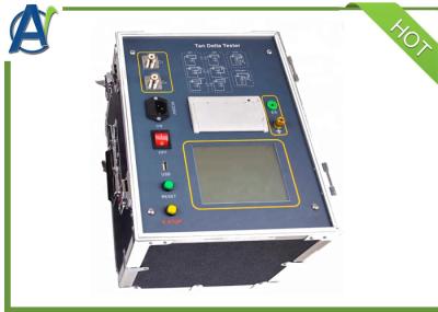 Instrumento elétrico do verificador automático do fator de poder do delta do tangente do transformador
