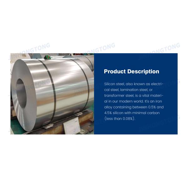 High Strength DQ133-30 Non-Oriented Electrical Silicon Steel Coils 0.35mm Silicon Steel For Transformer