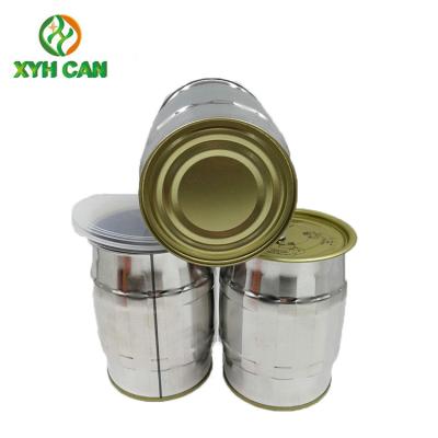 Recipiente da dimensão de Tin Can Coconut Oil Packaging 73×107mm do metal