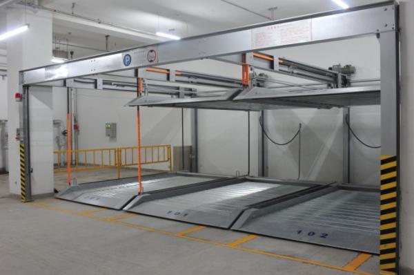 Puzzle Car Parking System 2 Levels Vertical Horizontal Auto Parking System