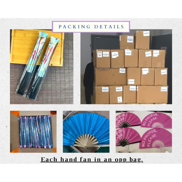 Nylon Cloth Folding Hand Fan, Round Foldable Flying Disc