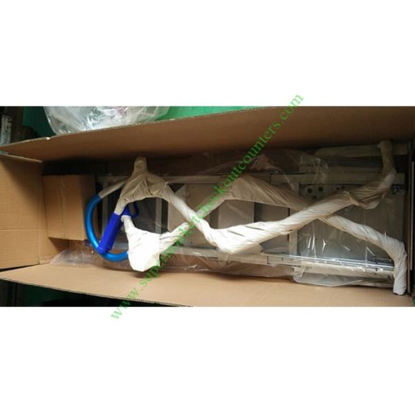 Aluminum Bottled Water Tray Wire Shopping Trolley , Heavy Duty Foldable Hand Truck With Wheels