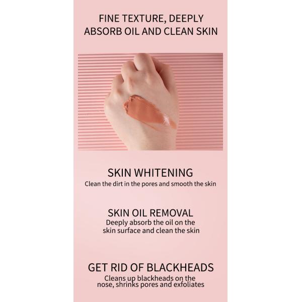 Produits de soin pour la peau faciaux d'OEM de Clay Mask Deep Cleansing de boue rouge