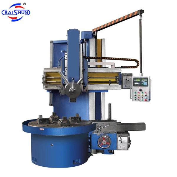 VTL Cnc Vertical Lathe Borer Máquina de torneamento vertical de coluna única