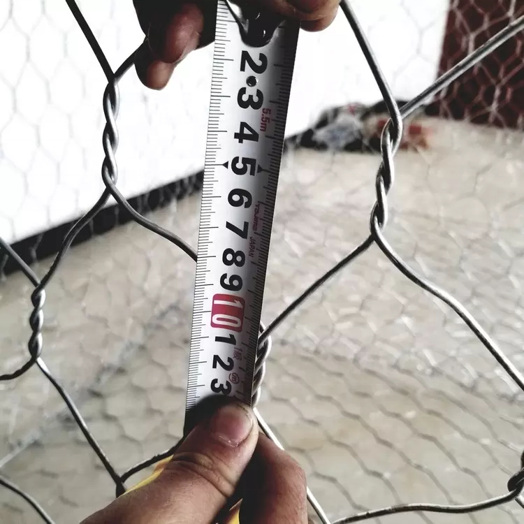2X1X1mm Hexagonal Hole Size Gabion Box Price for Flood Control Projects
