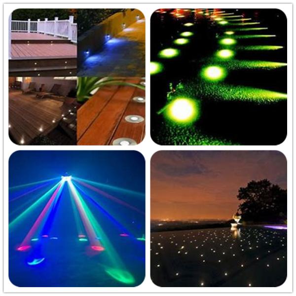 RGB 3 In 1 Color In Ground Led Landscape Lighting 240V For Public Park