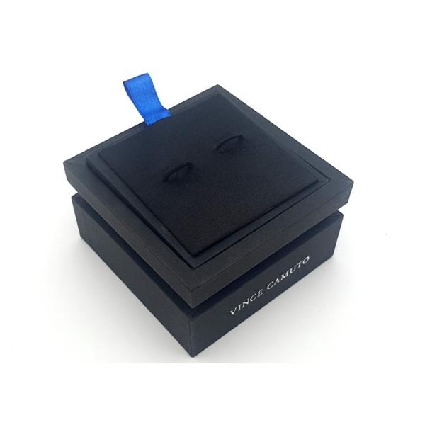 Cardboard Gift Packing Box For Couple Cufflink , Cufflink Storage Box